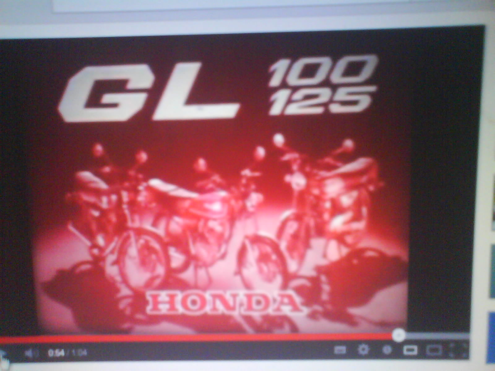Iklan Honda GL 100 Dan GL 125 Motorklassikku